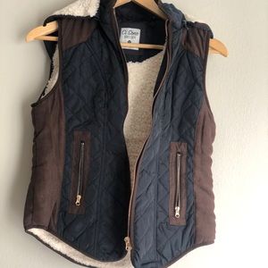 Navy vest